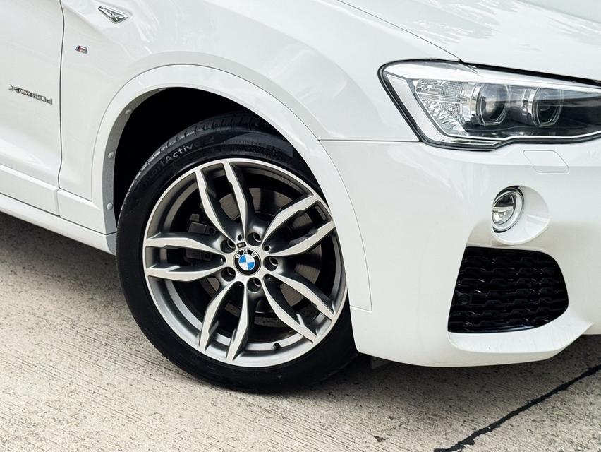 BMW X3 xDrive20d M-Sport ดีเซลล้วน โฉม LCI หลังคาแก้ว (F25) ออฟชั่นสูงสุดของรุ่นนี้ ปี 2017 ใช้งานน้อย เจ้าของเดียว รูปที่ 7