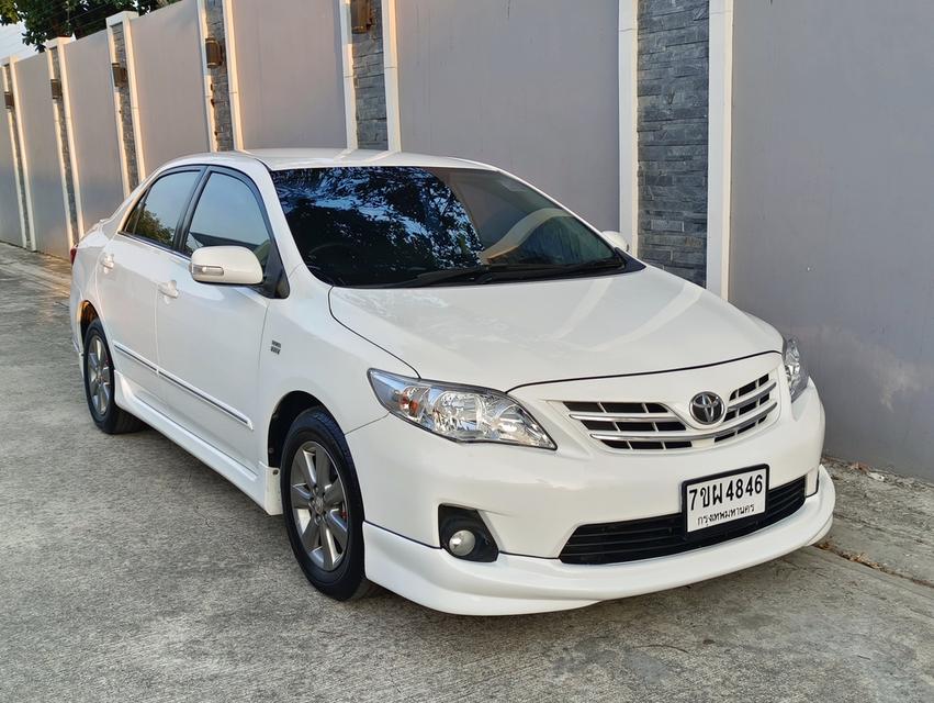 ALTIS 1.8E AUTO ไม่เคยติดแก๊ส 2012