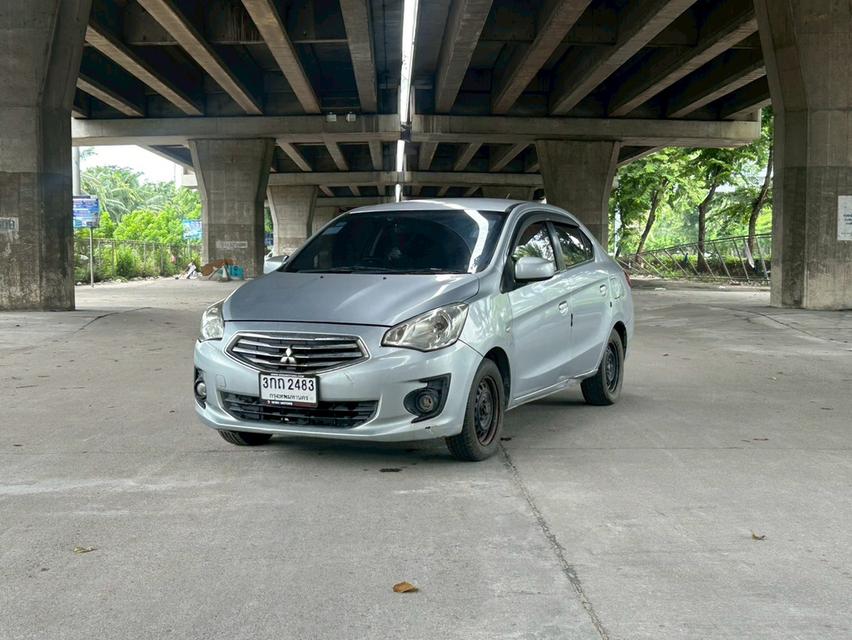ขายรถ Mitsubishi Attrage 1.2GLX ปี 2014 สีเทา เกียร์ออโต้ 3