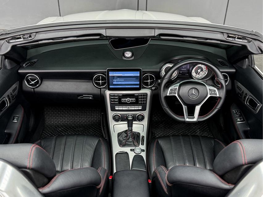 รหัสรถ WRT6414 Benz SLK200 Amg Package 1.8 R172 Convertible AT สีขาวปี2013 7