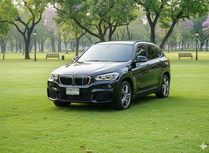 🔥ฟรีดาวน์ รถหรู X1 รถสวยขับดีมาก BMW X1 2.0 F48 sDrive18d M Sport ดีเซล AT ปี 2017