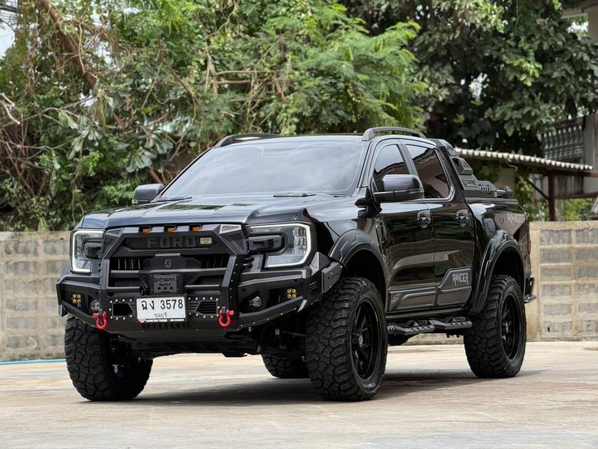 FORD RANGER 2.0 SPORT 4WD DOUBLE CAB HI-RIDER ปี 2025 จด 2026Ranger SPORT 4WD แท้ โฉมใหม่ Next-Gen แต่ง VICTOR หล่อโหด ยาง MT ไมล์น้อย 6,274