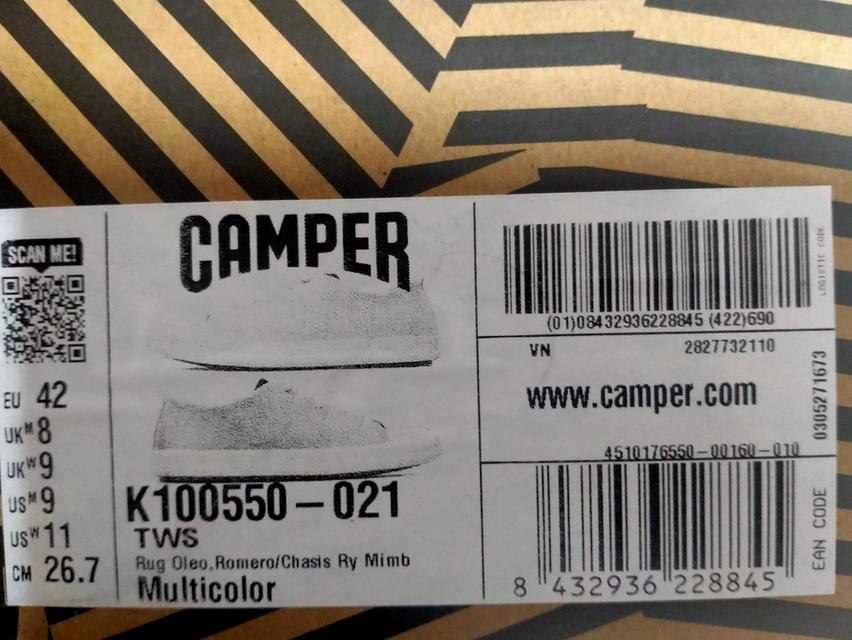 Camper Twins K100550-021 ไม่เคยใส่ 4