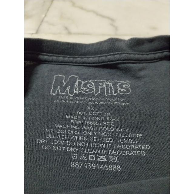 เสื้อยืดแขนสั้น แนววงฮอร์เรอร์พังค์ The Misfits USA Flag Face แท้ มือสอง สภาพดี ของพร้อมส่งครับ รูปที่ 6