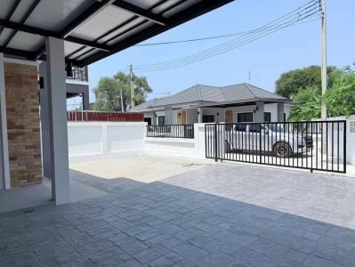 ให้เช่าบ้านเดี่ยวขายบ้านเดี่ยวหนองมนชลบุรี 3 ห้องนอน | 2 ห้องน้ำ 1 ห้องครัว | 1 ห้องโถงรับแขก ที่จอดรถ 2 คัน 4