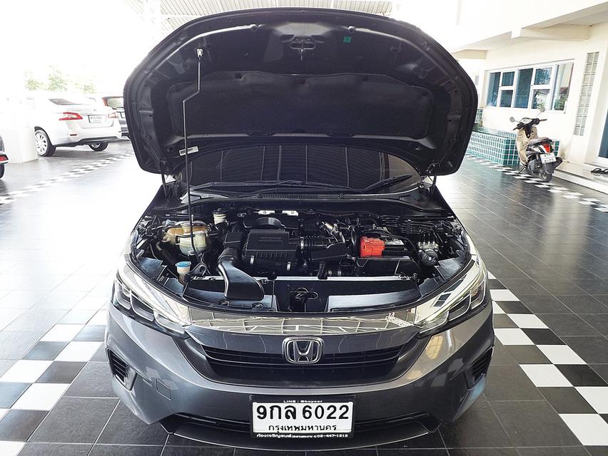(แจ้งรหัสรถ KCY6022) HONDA CITY TURBO 4 ประตู 1.0 SV AUTO ปี 2020 สีเทา รูปที่ 14