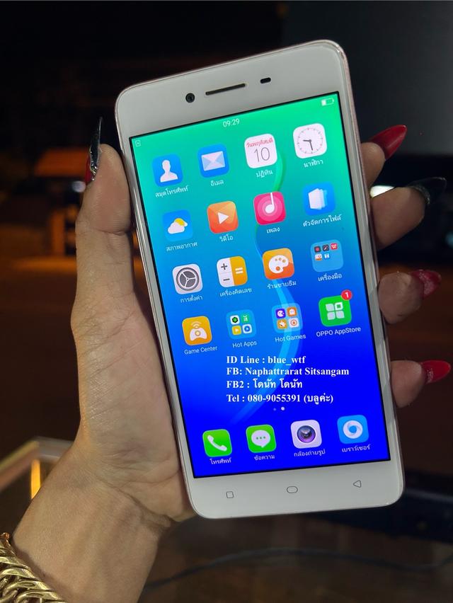 OPPO A37 จอ5นิ้ว รองรับ4G 2ซิม สภาพสวย ใช้งานปกติ ใส่ได้ทุกซิม รูปที่ 3