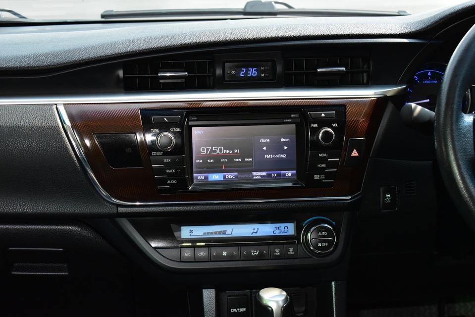 รหัสรถ PB208 TOYOTA ALTIS 1.8V NAVI TOP 2016 เบนซิน รูปที่ 7