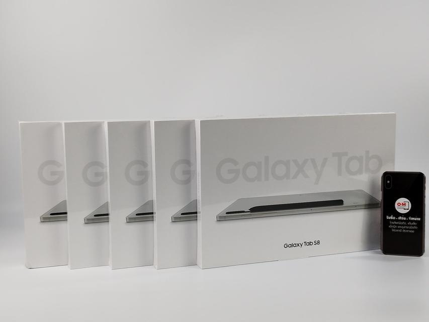 ขาย/แลก Samsung Galaxy Tab S8 8/128 Wifi สี Silver ศูนย์ไทย ประกันศูนย์ 12/08/2023 ใหม่มือ1 เพียง 18,290 บาท  4