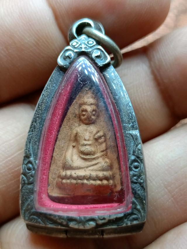 พระพุทโธน้อยแม่ชีบุญเรือนปี 2494 เนื้อดิน