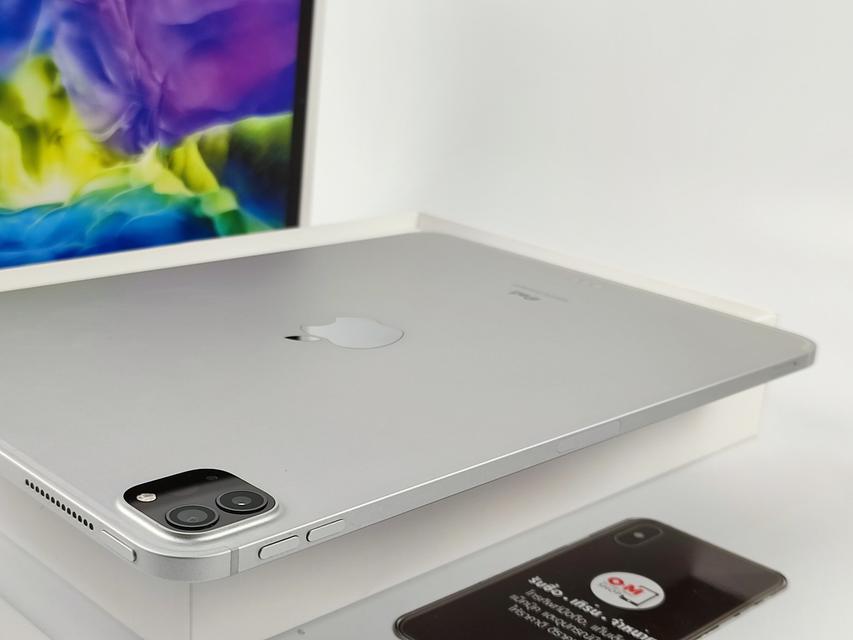 ขาย/แลก iPad Pro (2020) 11นิ้ว 128 สี Silver (Wifi+Cellular) ศูนย์ไทย ประกันศูนย์ สวยมาก แท้ ครบกล่อง เพียง 22,900 บาท  6