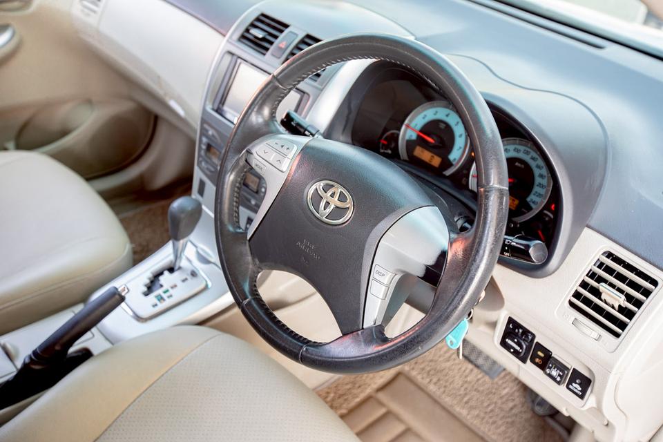 Toyota Altis 1.8G ปี 2012 เกียร์ออโต้ รุ่นท๊อป สีเทา สวยสภาพดี รูปที่ 13