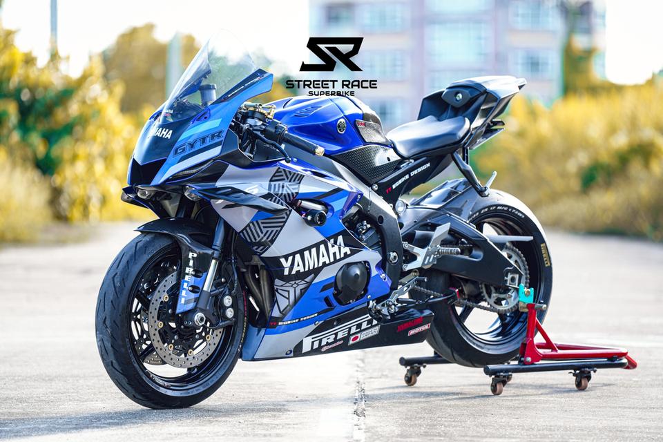 2021 Yamaha yzf-r6 น้ำเงิน รถปี 2021 รถสวย มือเดียว ของแต่งท่วมๆ 17
