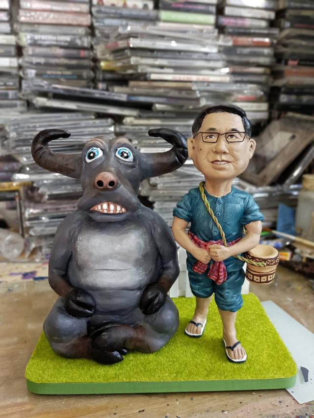 งานปั้นโมเดลตุ๊กตาตามแบบจากไฟล์รูปภาพสั่งปั้นออนไลน์ รูปที่ 7