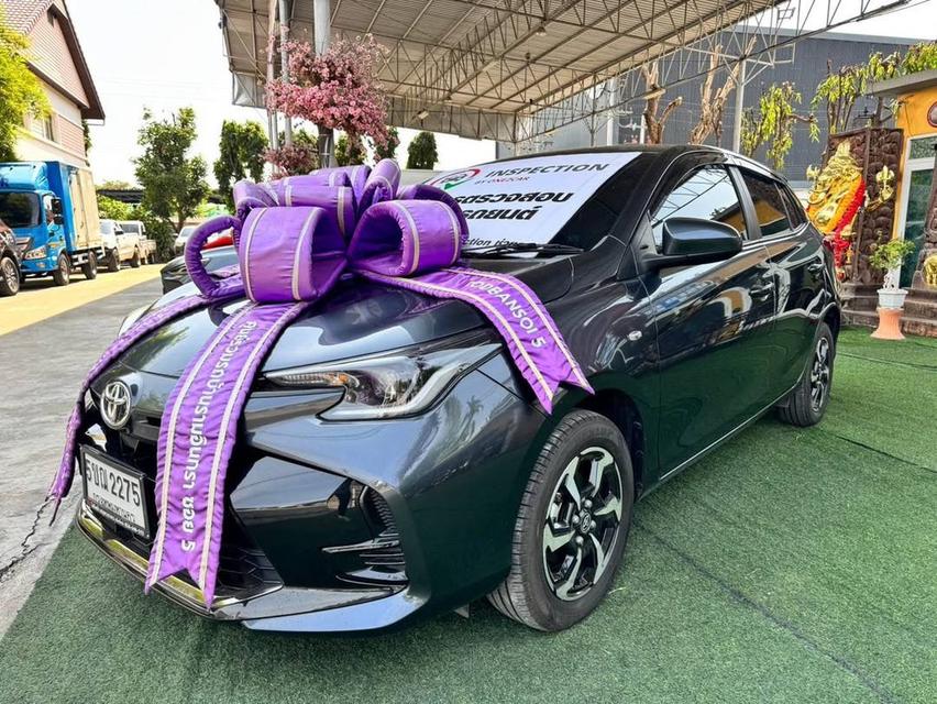 #TOYOTA YARIS รุ่น SPORT เครื่อง1.2cc. เกียร์AUTO ปี 2024 #รถมือเดียวป้ายเเดงไมล์แท้100%คะ วิ่งมาน้อยมากๆๆคะ10;xxxกว่ากิโลคะ #ฟรีดาวน์0บาท