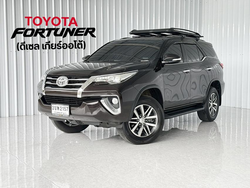  Fortuner2.4V(2WD) สีน้ำตาล รถบ้าน สภาพสวย