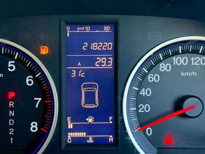 HONDA CRV 2.4EL 4WD TOP 2011 สีเทา 10