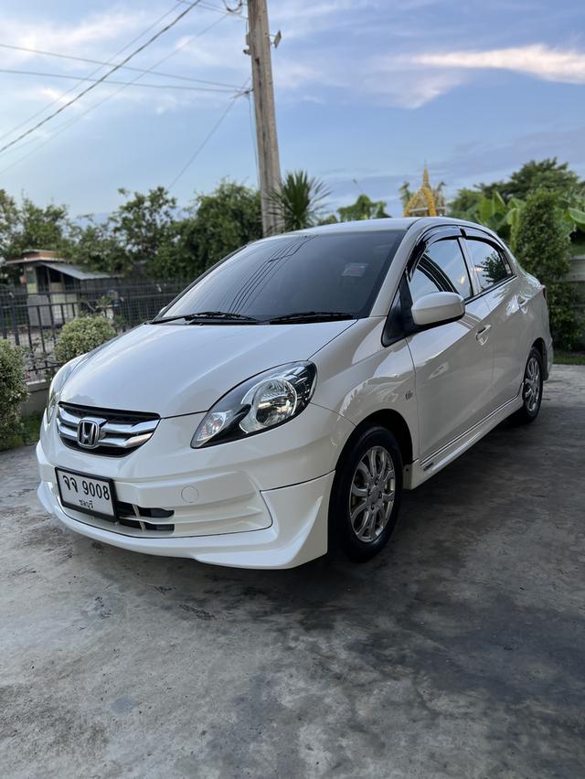  2013 Honda amaze 1.2 V  น็อตไม่มีขยับ ไม่เคยติดแก๊ส สวยเดิมสุดสุด 