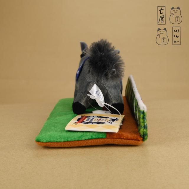 ตุ๊กตา ม้าอ้วน ม้าแข่ง No.16・โครโน่ โซเซโนโจเต 🏇 Chrono Genesis・Standard 16 cm・SK Japan・Thoroughbred Collection・Horse Racing Paddock Plush 4 รูปที่ 4