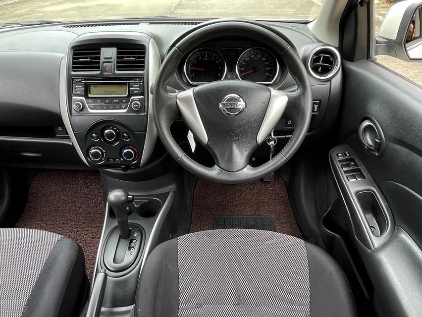 รหัสรถ DWC9702 NISSAN ALMERA 1.2 E SPORTECH ปลายปี 2015 AUTO สภาพนางฟ้า 10