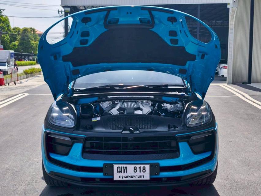 รหัสรถ KPV818 2022 PORSCHE MACAN 2.0 Minor Change สี Miami blue
