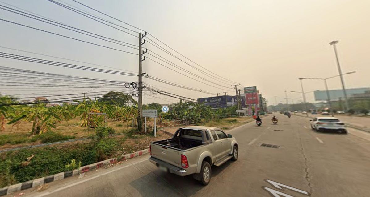 ที่ดิน ติดถนนใหญ่ แปลงสุดท้าย เพียง 3 นาทีถึง เมญ่า นิมมาน และ 5 นาที เซ็นทรัลเฟสติวัล 10 ไร่ 1 งาน ใจกลางการเติบโตของเช 5