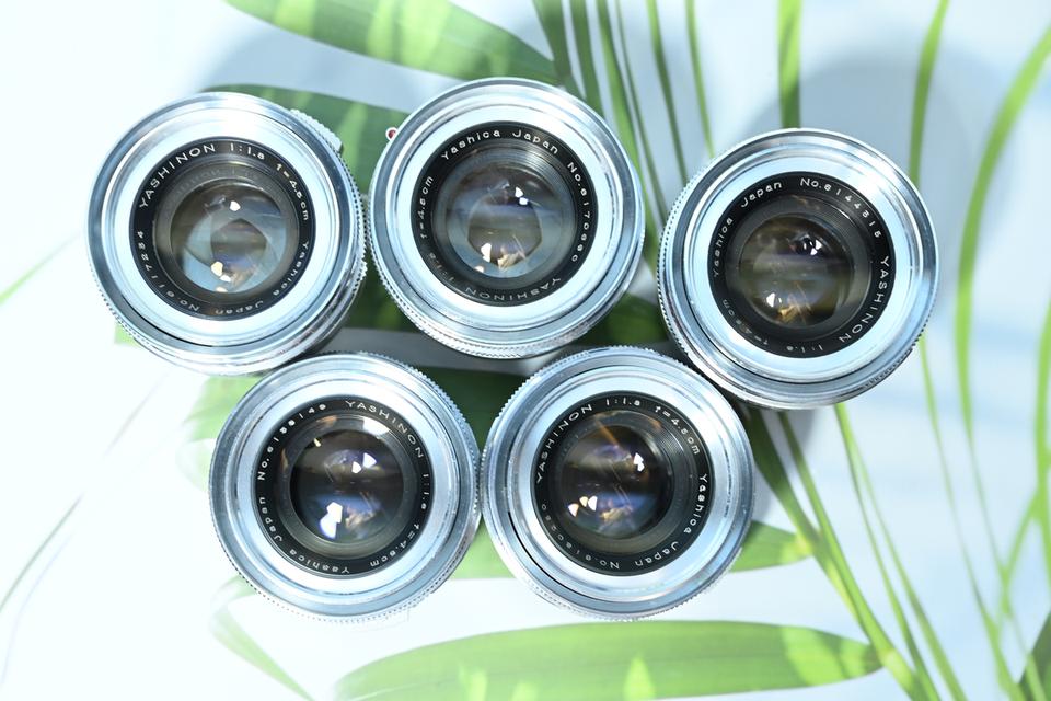 เลนส์งา Yashinon 4.5mm F 1.8 modified Leica M mount (non couping)
