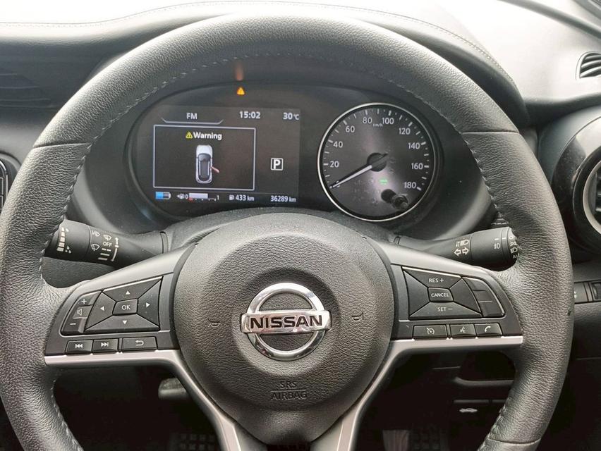 NISSAN Kicks Wagon 4dr V FWD 1.2i Y22 (mnc)สีเทา ออโต้ รถสวยรถบ้านสภาพป้ายแดง 14
