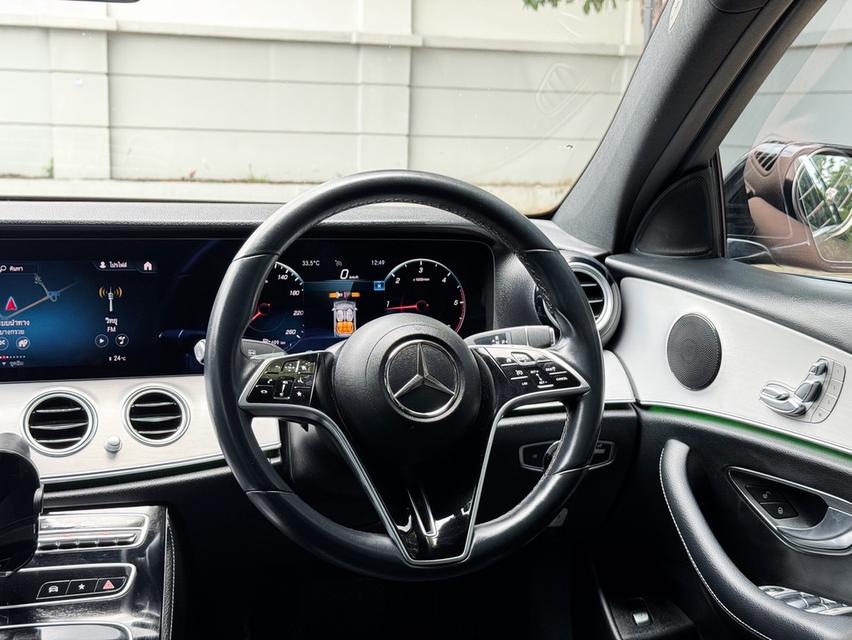 รหัสรถ AVA8135 🌈 Benz E220d AMG 2021 ดีเซลล้วน Facelift W213 12