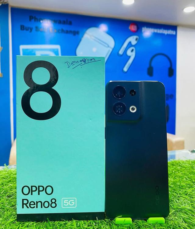 Oppo Reno 8 สีน้ำเงินมือ 2 อุปกรณ์ครบ 2