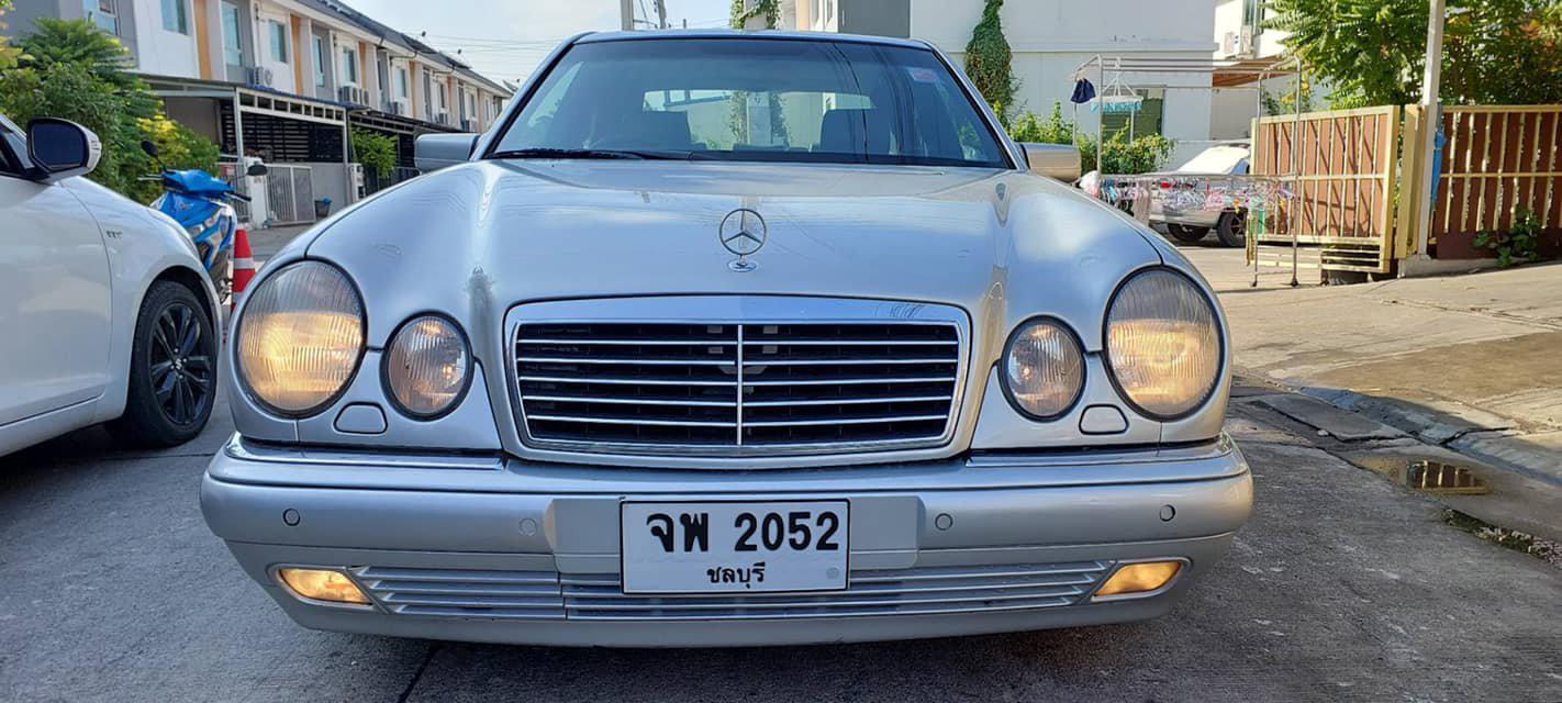 W210 e230 Avantgarde ไม่เคยแก้ส ประกอบนอก Moonroof gear5speed ม่านหลัง กระจกข้างพับได้ Parktronic หน้าหลัง  5