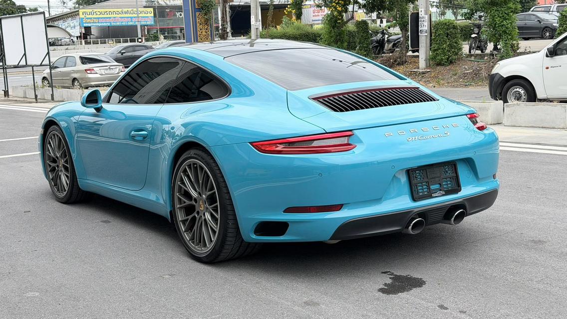 (แจ้งรหัสรถ KPV53) ⚡️2018 PORSCHE 911.2 CARRERA 3.0 S COUPE สี Miami Blue รูปที่ 12