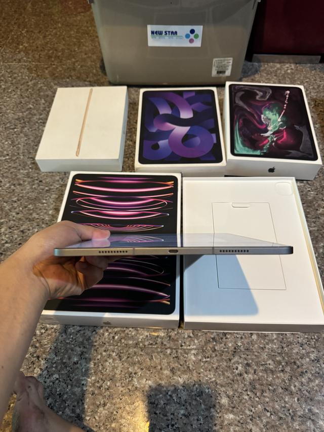 ขายๆๆๆถูกๆๆiPadPro12.9 M2 สีSpace Gray 256กิ๊กWifi Celluer ใส่ซิมได้ยกกล่องอีมี่ตรงอุปกรยังไม่แกะใช้สักชิ้นเลยคับใช้งานดีทุกๆฟังชั่นสูนTrueทุกๆฟังชั่น 4