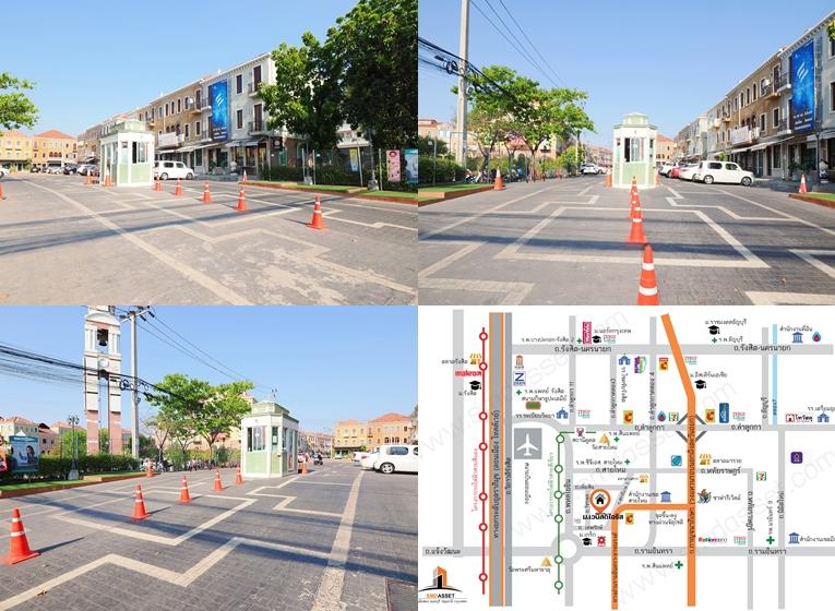 Clearance Sale อาคารพาณิชย์ 3 ชั้น ม.เวนิสดิไอริส ขนาด 31.5 ตร.ว. 3นอน 3น้ำ ทำเลดีหลังมุม สิ่งปลูกสร้างสไตล์อิตาลี ตกแต่งใหม่ทั้งหลัง ต่อเติมเต็ม 19