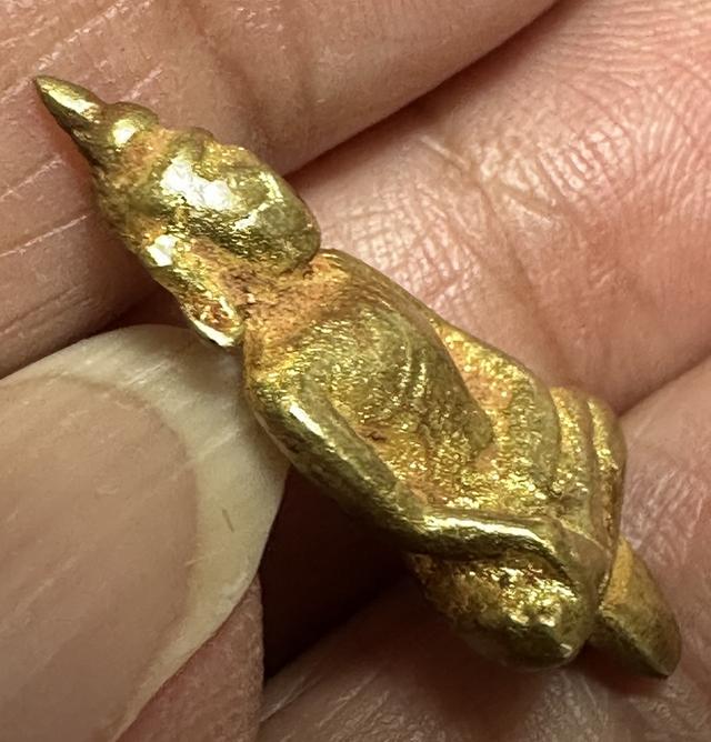 พระยอดธง ศิลปะอยุธยา เนื้อเปียกทอง รูปย่อยที่ 3