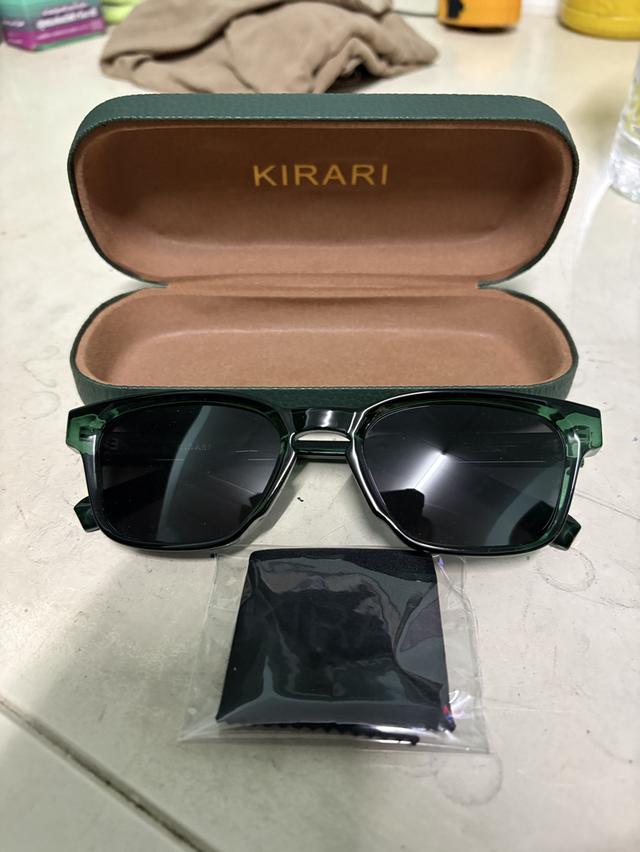 แว่นตากันแดด KIRARI สีเขียว