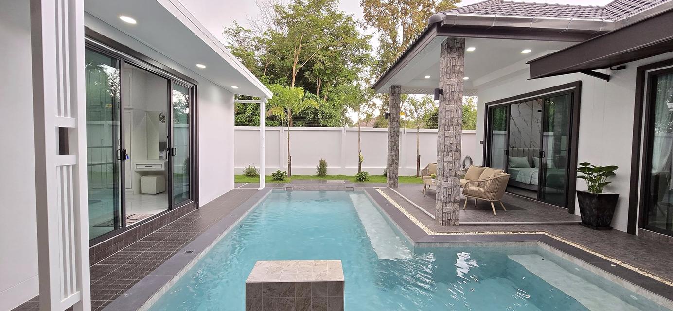 For rent pool villa Pattaya nearly Mapprachan lake  7