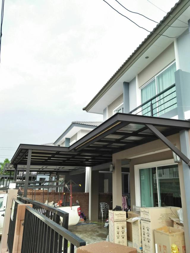รับเหมาต่อเติมโครงหลังคา กันสาด แบบครบวงจร รูปที่ 18