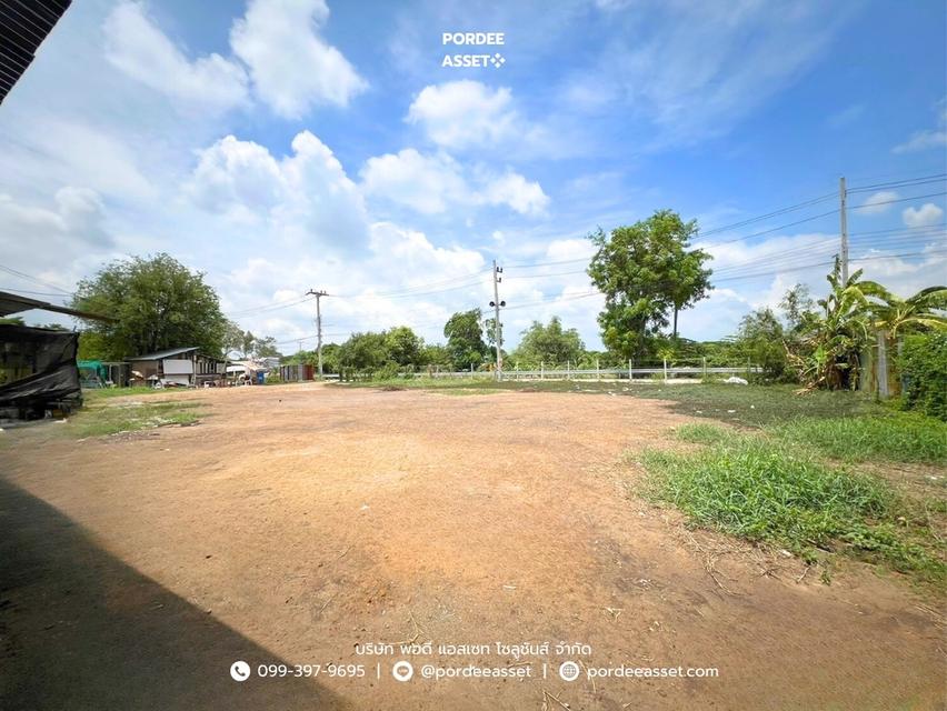 ที่ดินถมแล้ว 1-2-55 ไร่ (655 ตร.ว.) แบ่งขายเริ่มต้น 100 ตร.ว. ซอยรุ่งทรัพย์ (วัดบัวแก้ววนาราม) บ้านปทุม สามโคก ปทุมธานี  13