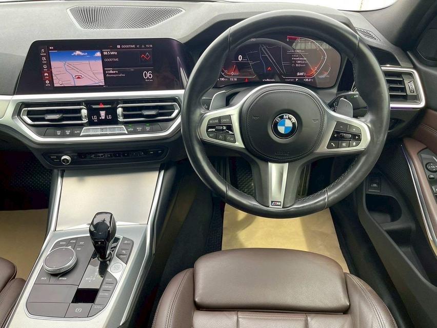 BMW 320d M SPORT G20 สีขาว ปี 2021Bsi ถึง 16/03/2570Warranty 16/03/2570 6