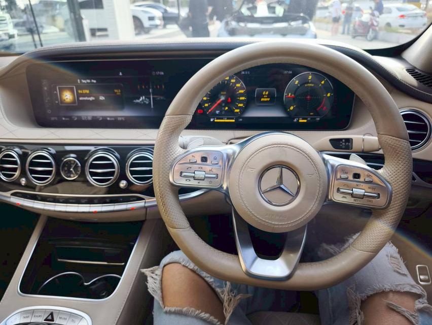 รหัสรถ KPV1108 2018 Mercedes Benz S350d AMG PREMIUM TOP