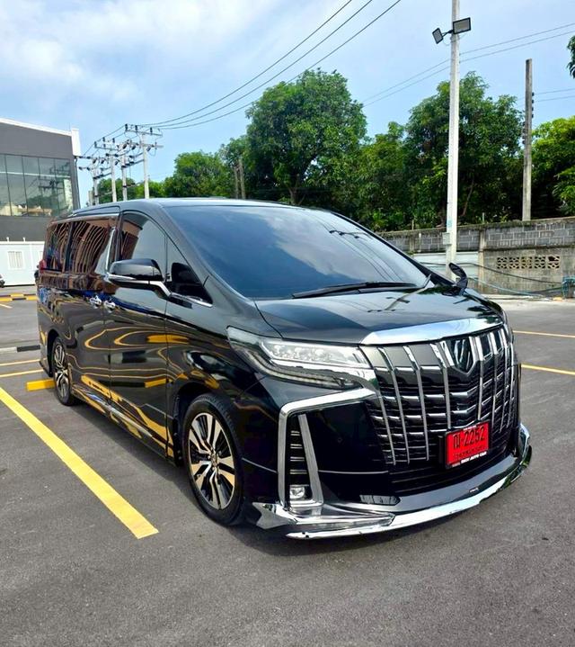 Toyota ALPHARD 2.5SC PACKAGE สีดำ ปี 2022 ไมล์ 55,000 กม.  3