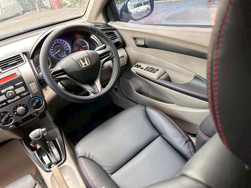 Honda City 1.5s i-Vtec เกียร์ Auto ดำ ปี 2012 9