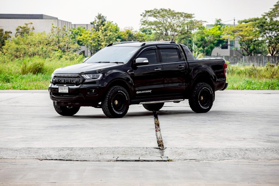 Ford Ranger Wildtrak 2.0 Bi-Turbo Auto ปี 2021 สีดำ รูปที่ 8