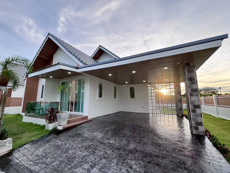 ขายบ้านเดี่ยวชั้นเดียว สร้างใหม่สไตล์นอดิก หัวหิน 1