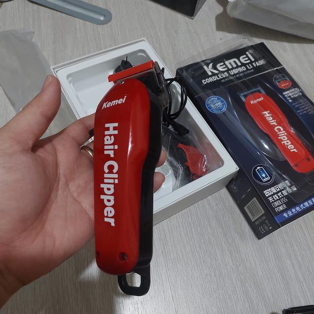 ปัตตาเลี่ยน kemei สีแดง(ลับคมแล้ว) 6