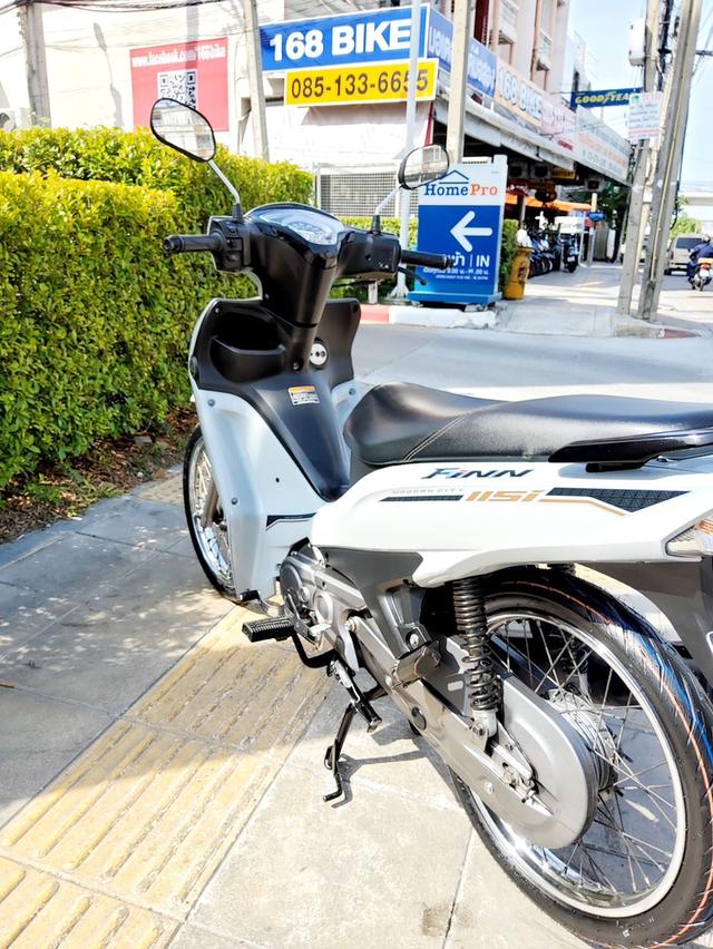 Yamaha FiNN 115 สตาร์ทมือ ปี2020 สภาพเกรดA 7745 km เอกสารพร้อมโอน 4