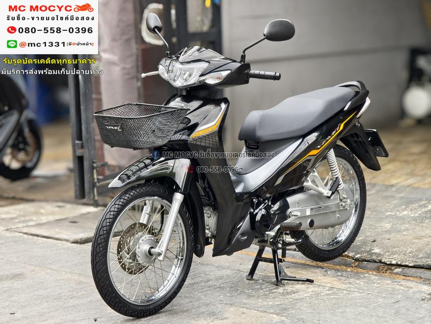 Wave 110i 2022 วิ่ง300โล สตาดมือ รถบ้านมือเดียว กุญแจ2ดอกบุคเซอวิสครบ No1132 2
