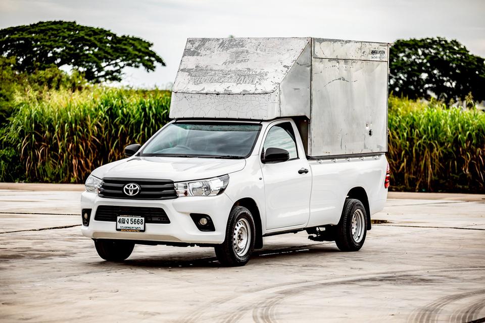 Toyota Revo 2.4J Plus Standard Cab สีขาว เกียร์ธรรมดา กระจกไฟฟ้า ปี 2018