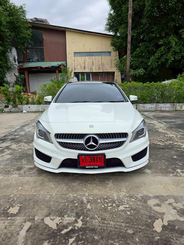 MERCEDES BENZ CLA250 AMG Dynamic Sport Coupe สีขาว ปี 2016 ไมล์ 110,000กม. 2